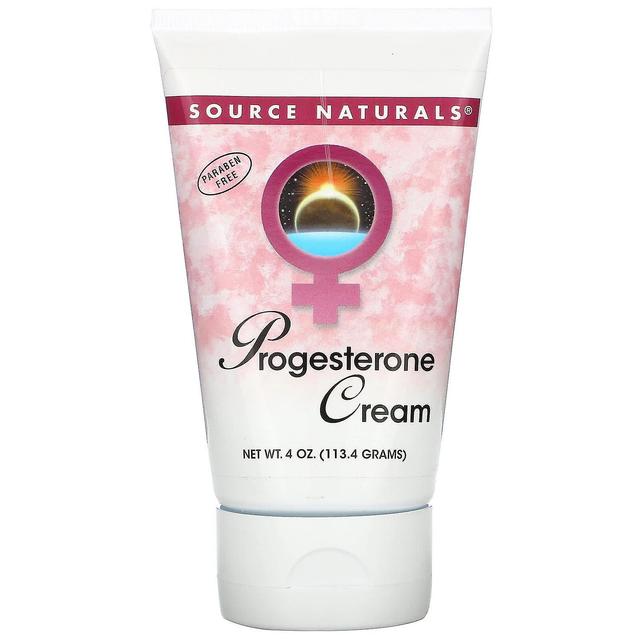 Source Naturals Kilde Naturals, Progesteron creme, 4 oz (113,4 g) on Productcaster.