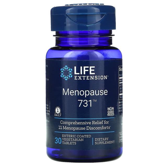 Life Extension, Menopause 731, 30 Enteric Coated Vegetarian Tablets on Productcaster.