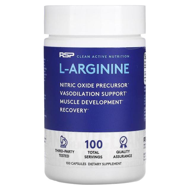 RSP Nutrition, L-Arginine, 100 Capsules on Productcaster.