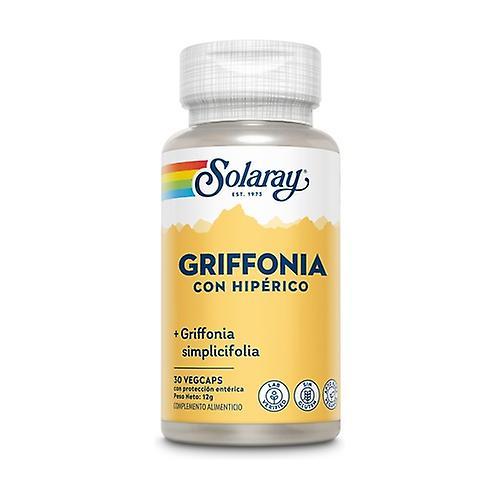 Solaray Griffonia with St John's wort 30 vegetable capsules on Productcaster.