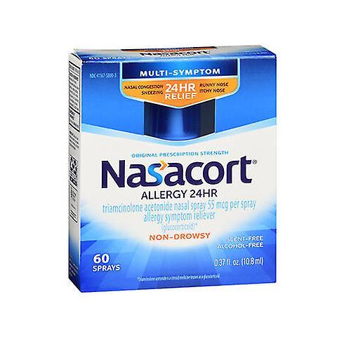 Nasacort Allergy 24 Hr Multi-Symptom Nasal Allergy Spray, 0.37 Oz (Pack of 1) on Productcaster.