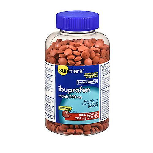 Sunmark Ibuprofen Tablets,200 mg,1000 Tabs (Pack of 1) on Productcaster.