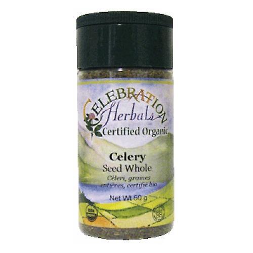 Celebration Herbals Apio Semilla Entera Ecológica, 48 gramos (Pack de 1) on Productcaster.