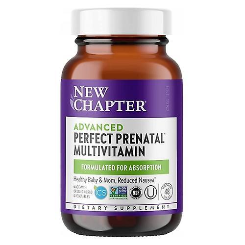 New Chapter Nouveau chapitre Multivitamine prénatale parfaite, 48 comprimés (Paquet de 1) on Productcaster.