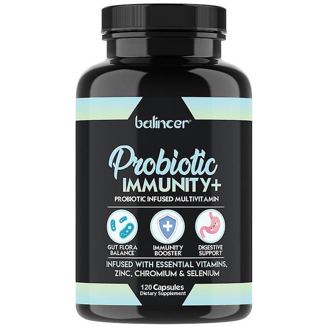 Vorallme Probiotische Immunität + mit Probiotika angereichertes Multivitamin Schützen Sie die Magen-Darm-Gesundheit, halten Sie das Gleichgewicht d... on Productcaster.