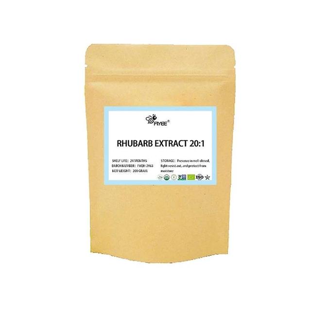 Jinzhaolai Rhubarb Extract natural Rhubarb Root Extract 201 Emodin 100g(3.53oz) on Productcaster.