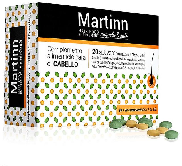 Nuggela & Sulé Martinn Food Supplement for Hair 60 Tablets on Productcaster.