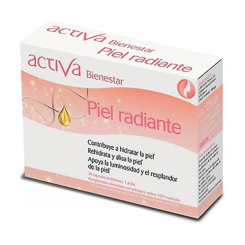 Activa radiant skin wellness 45 vegetable capsules on Productcaster.