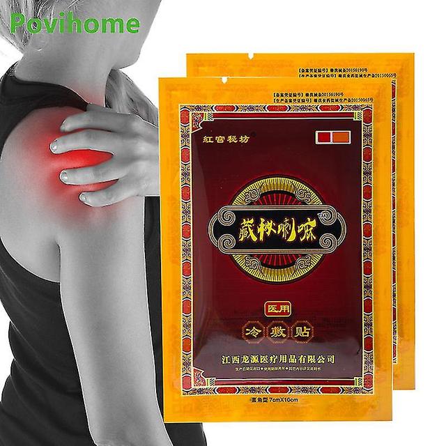 Sl Chang 8pcs/bag Parche analgésico herbal Artritis Reumatismo Dolor óseo Rodilla Músculo Esguince muscular Alivio del dolor Atención médica Yeso m... on Productcaster.