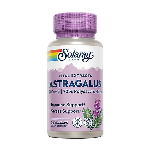 Solaray Astragalus 30 vegetable capsules of 200mg on Productcaster.