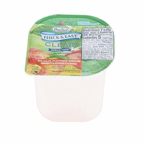 Hormel Bebida Espesa Espesa y Fácil Sin Azúcar 4 oz. Porción de Envase Taza Sabor Melocotón Mango Listo Para, Cuenta de 24 (Paquete de 1) on Productcaster.