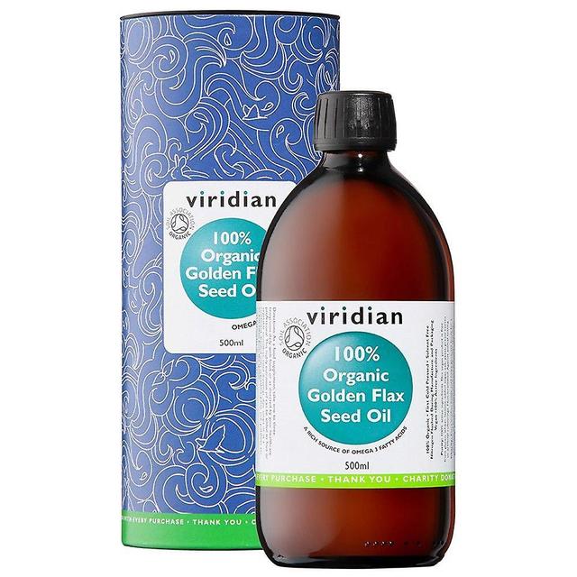 Viridian Golden Flaxseed Oil 500ml (506) on Productcaster.