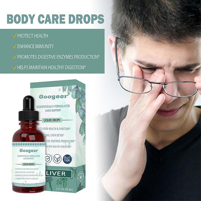 3ks Repair Drops Pečeň Cleanse Detox Zmiernenie únavy Doplnok na podporu pečene on Productcaster.