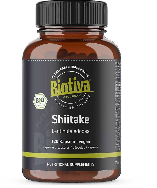 Good Organics Shiitake organic (120 capsules) on Productcaster.