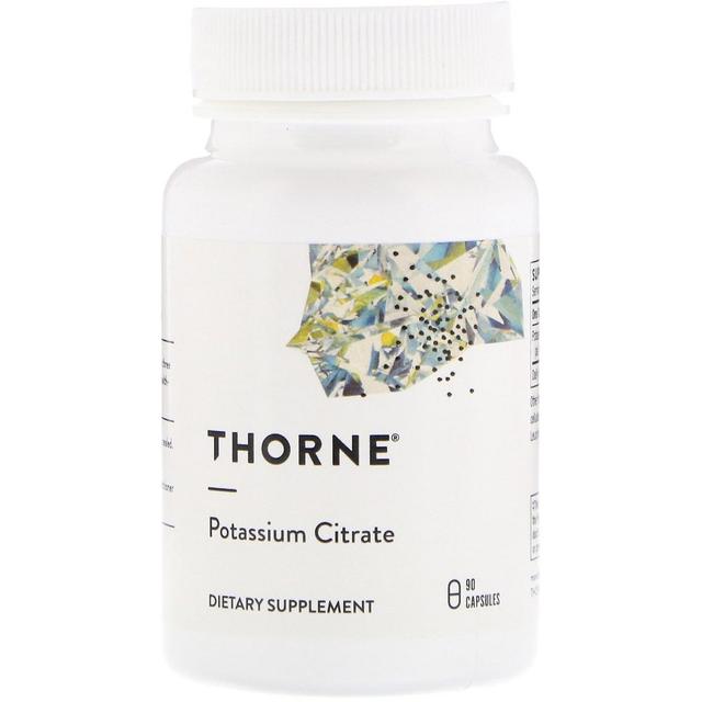 Thorne Research, Potassium Citrate, 90 Capsules on Productcaster.