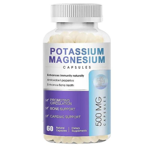 Potassium Magnesium Citrate Supplement - Advanced Absorption Magnesium Complex For Muscle & Immune Vegan, Daily supplementTIB TIB . 60pcs on Productcaster.