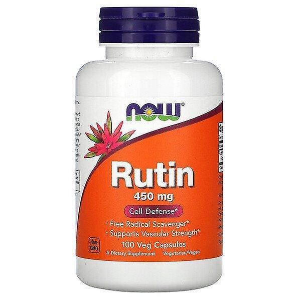 Now Foods, Rutin, 450 mg, 100 Veg Kapsułki on Productcaster.