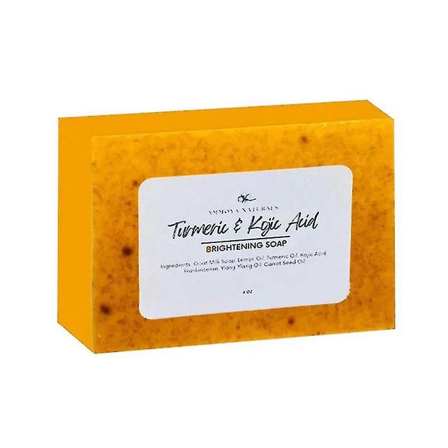 Lemon Turmeric and Kojic Acids Brightening Soap on Productcaster.