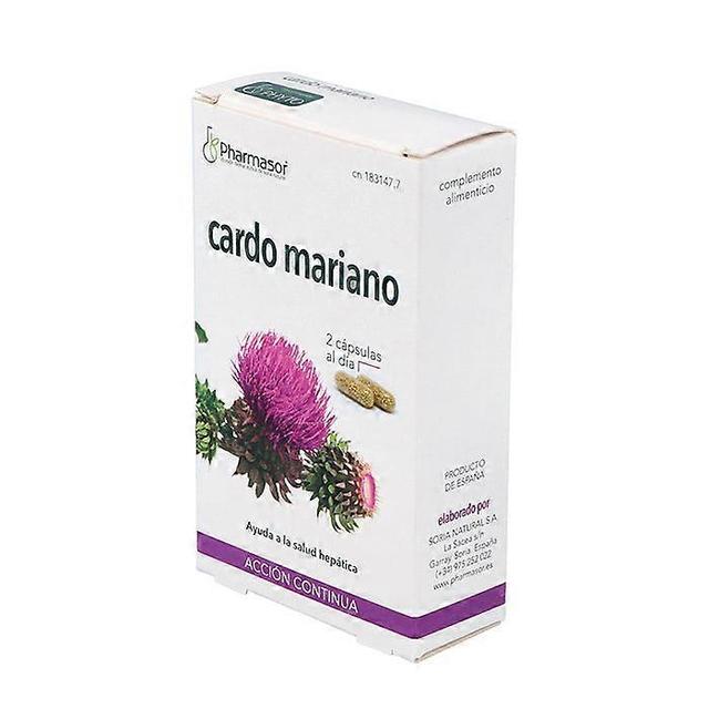 Homeosor milk thistle continuous action 30 capsules on Productcaster.