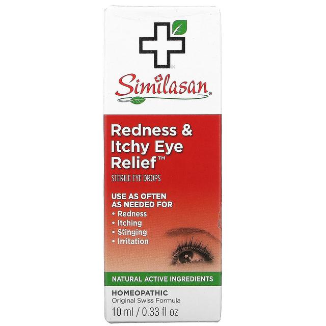 Similasan, Redness & Itchy Eye Relief, 0.33 fl oz (10 ml) on Productcaster.