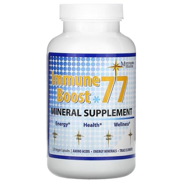 Morningstar Minerals, Immune Boost 77, Mineral Supplement, 120 Veggie Capsules on Productcaster.