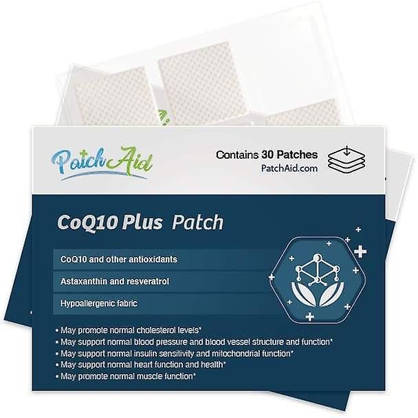 Patchaid coq10 plus patch 30-talet on Productcaster.