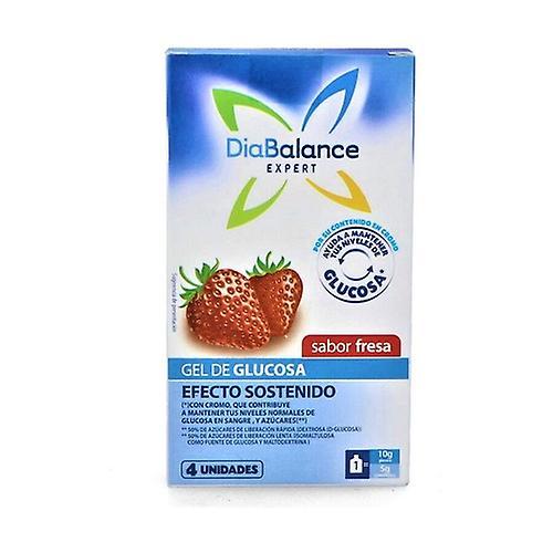 Diabalance Sustained effect glucose gel 4 units (Strawberry) on Productcaster.