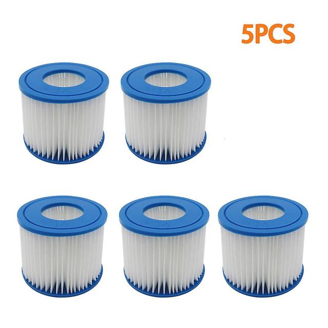 Replacement Swimming Pool Filter Fit For Flowclear Size Vi Filter Cartridge Lay-z-spa - Miami Vegas Palm Springs Paris 5 PCS on Productcaster.