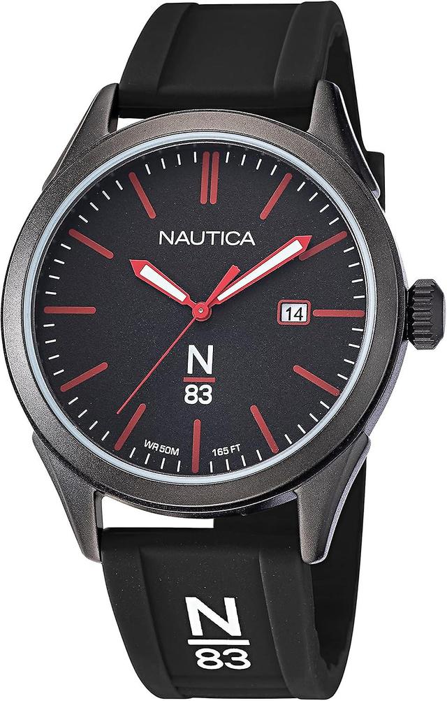 Nautica Herrenuhr NAPHBF118 Schwarz on Productcaster.