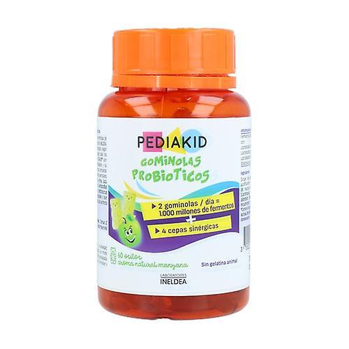 Pediakid Probiotic Gummies (Apple Flavor) 60 Jelly beans (Apple) on Productcaster.