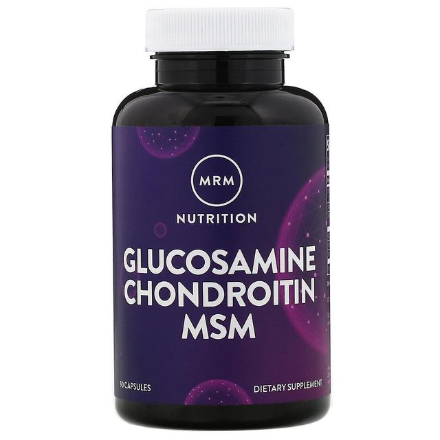 MRM, Nutrition, Glucosamine Chondroitin MSM, 90 Capsules on Productcaster.