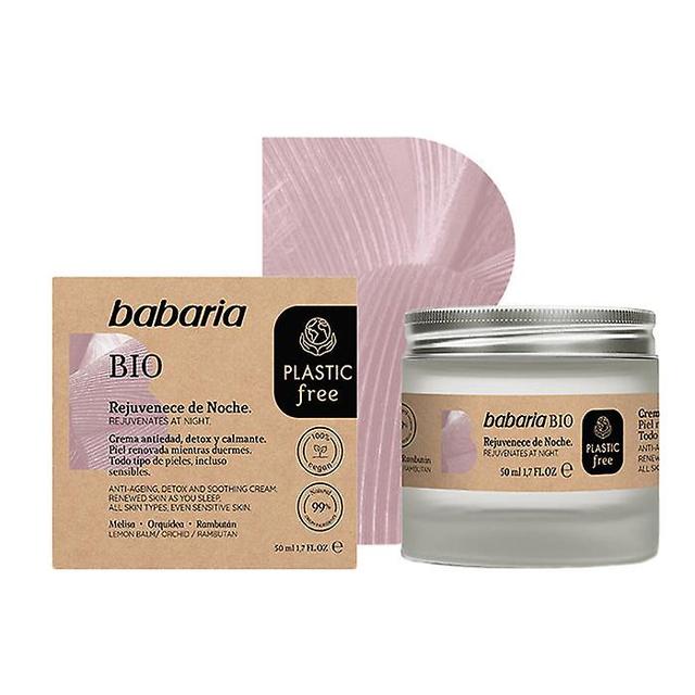 Babaria bio rejuvenating night cream 50ml on Productcaster.