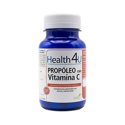 Health 4U Gesundheit 4U Propolis mit Vitamin C 800 mg 60 Kautabletten on Productcaster.