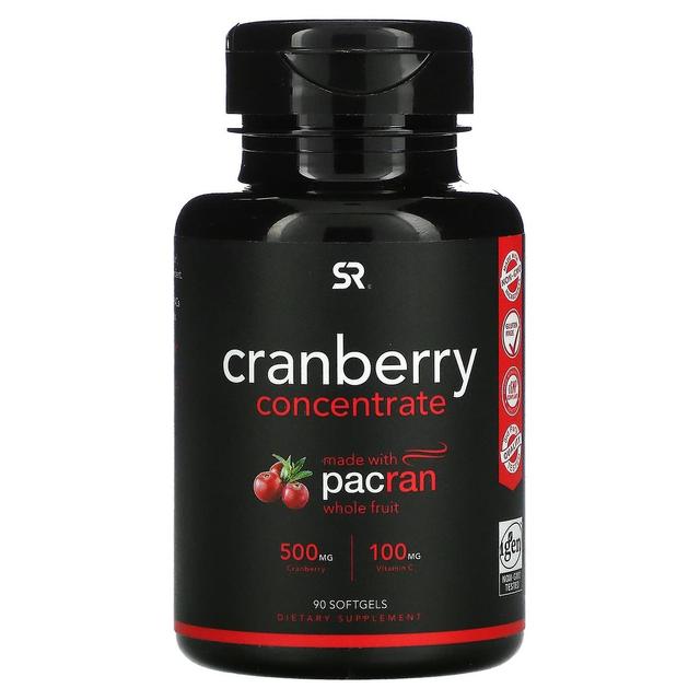 Sports Research Pesquisa Esportiva, Concentrado de Cranberry, 250 mg, 90 Cápsulas gelatinosas on Productcaster.