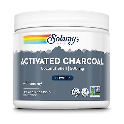 Solaray Activated Coconut Charcoal (Active Carbon) 150 g on Productcaster.