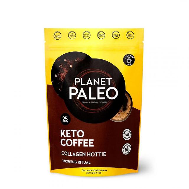 Planet paleo keto coffee collagen hottie (formerly pure collagen keto coffee) 213g on Productcaster.