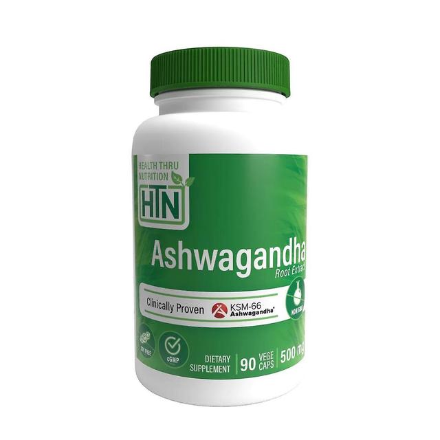 Health Thru Nutrition Hälsa Thru Nutrition Ashwagandha KSM-66 500mg 90 Veggie kapslar on Productcaster.