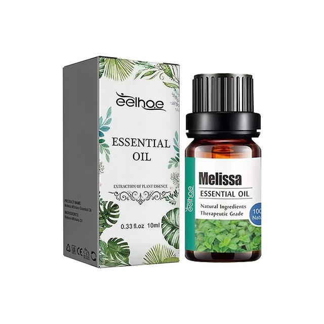 Lemon Balm Melissa Essential Oil Natural Stress Fatigue Relief Improvement Memory Massage Oil 10ml on Productcaster.