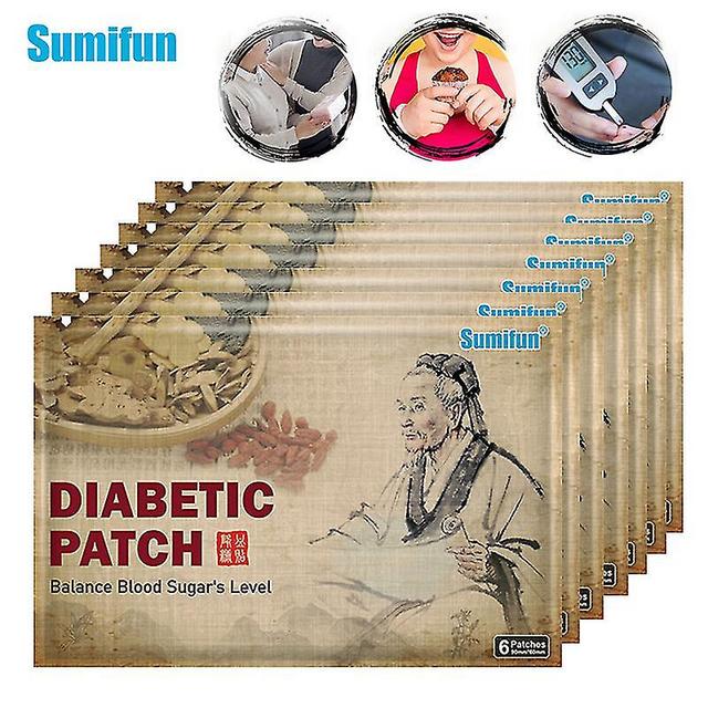 90pcs/15bags Sumifun Diabetische Patch Lagere Bloedsuikerspiegel Balans Medische Gips Kruiden Stabiliseert Bloedsuikerspiegel K05101 Hk on Productcaster.