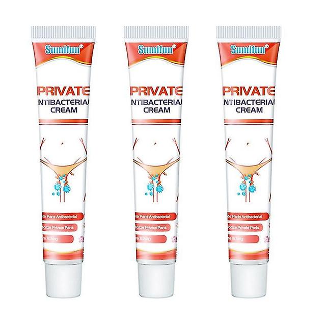 3pcs 20g partes privadas vaginal picazón crema piel ungüento de yeso para uso externo on Productcaster.