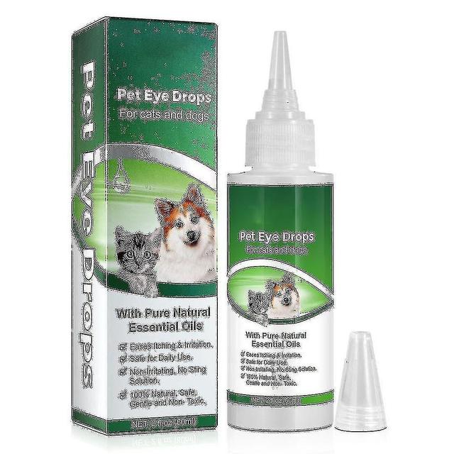 Pet Cataract Eye Drops Cat Dog Keratitis Improve Blurred Vision Eye Drops Vision Degradation Eye Pro on Productcaster.