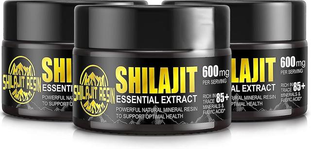 Szdkv Shilajit Himalaya Shilajit Hars - Grade 100% Shilajit Supplement - Shilajit Hars Met 85+ Sporenelementen Fulvic 3pcs on Productcaster.