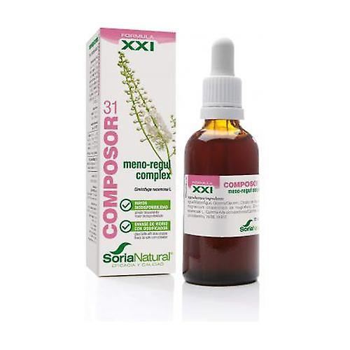 Soria Natural Composor 31 Meno-Regul Complex XXI Formel 50 ml on Productcaster.