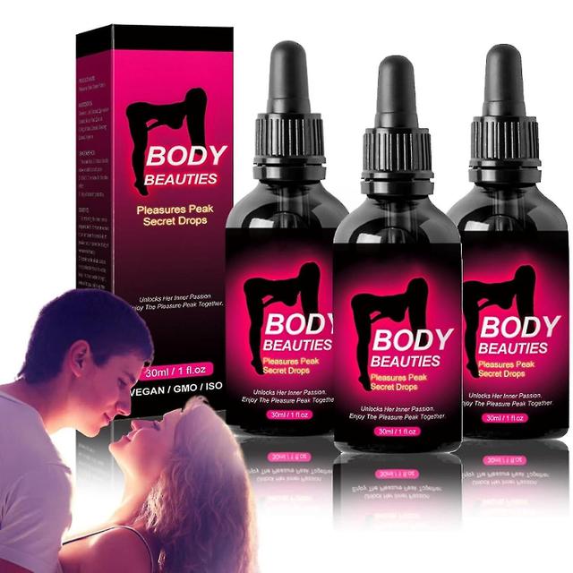 Pleasure Peak Secret Potion, 30ml Secret Happy Drops Pleasurepeak Oral Drops, Secret Potion Of Pleasure Peak, Enhancing Sensitivity And Pleasure 3 pcs on Productcaster.