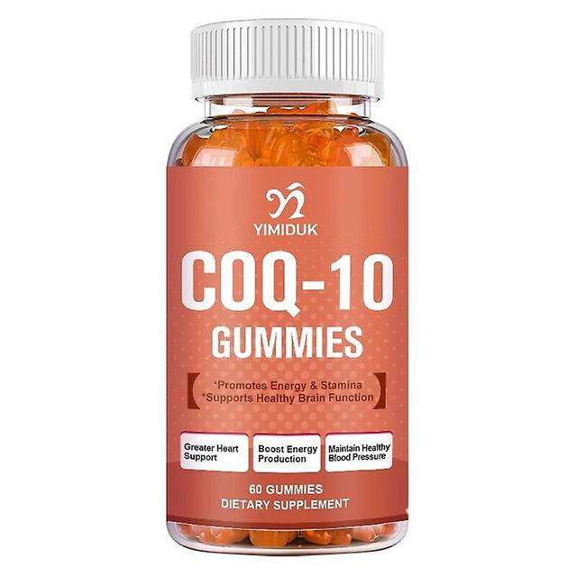 Vorallme COQ10 Coenzyme Q10 Zinc Gummies, Vitamin B3 Supports Heart & Blood Vessels Health and Cellular Energy Production Liver Detox 1 Bottles on Productcaster.