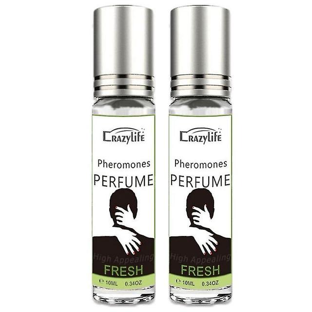 Perfume For Women And Men Long Lasting Pheromone Eau De Toilette Fresh Sweet Ocean Perfume 10ml 2PCS on Productcaster.