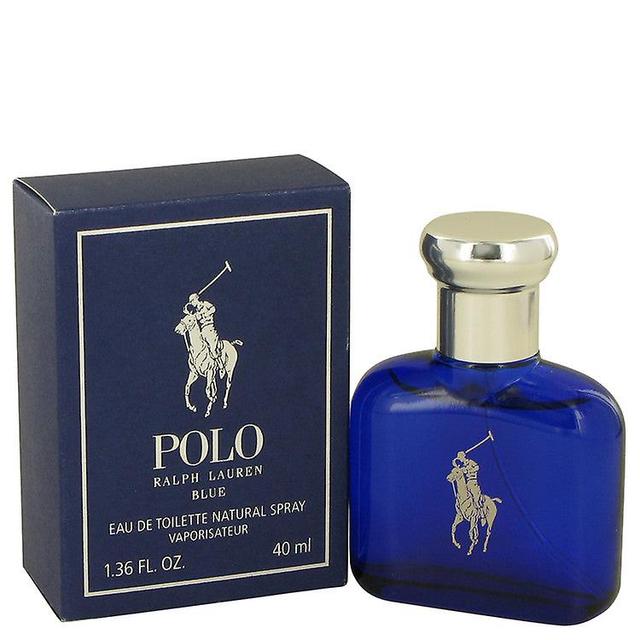 Polo Blue Eau De Toilette Spray By Ralph Lauren 1.4 oz Eau De Toilette Spray on Productcaster.