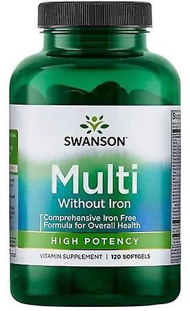 Swanson Multi Iron Free 120 Softgels on Productcaster.