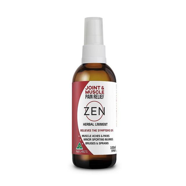 Zen Pain Relief Zen liniment joint & muscle support 100ml spray on Productcaster.