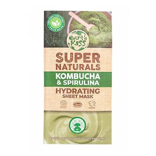 Earth Kiss Supernaturals Kombucha &; Spirulina Hydrating Sheet Mask, 1 räkning (förpackning om 1) on Productcaster.